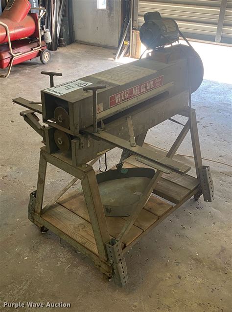 wilder sheet metal slitter|wilder workhorse 1624.